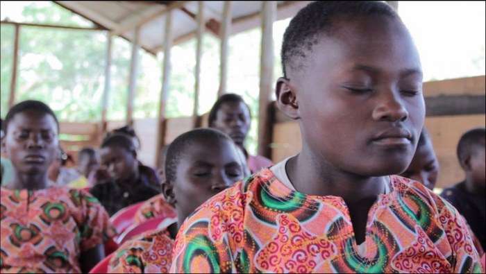 uganda meditation tm students school orphanage